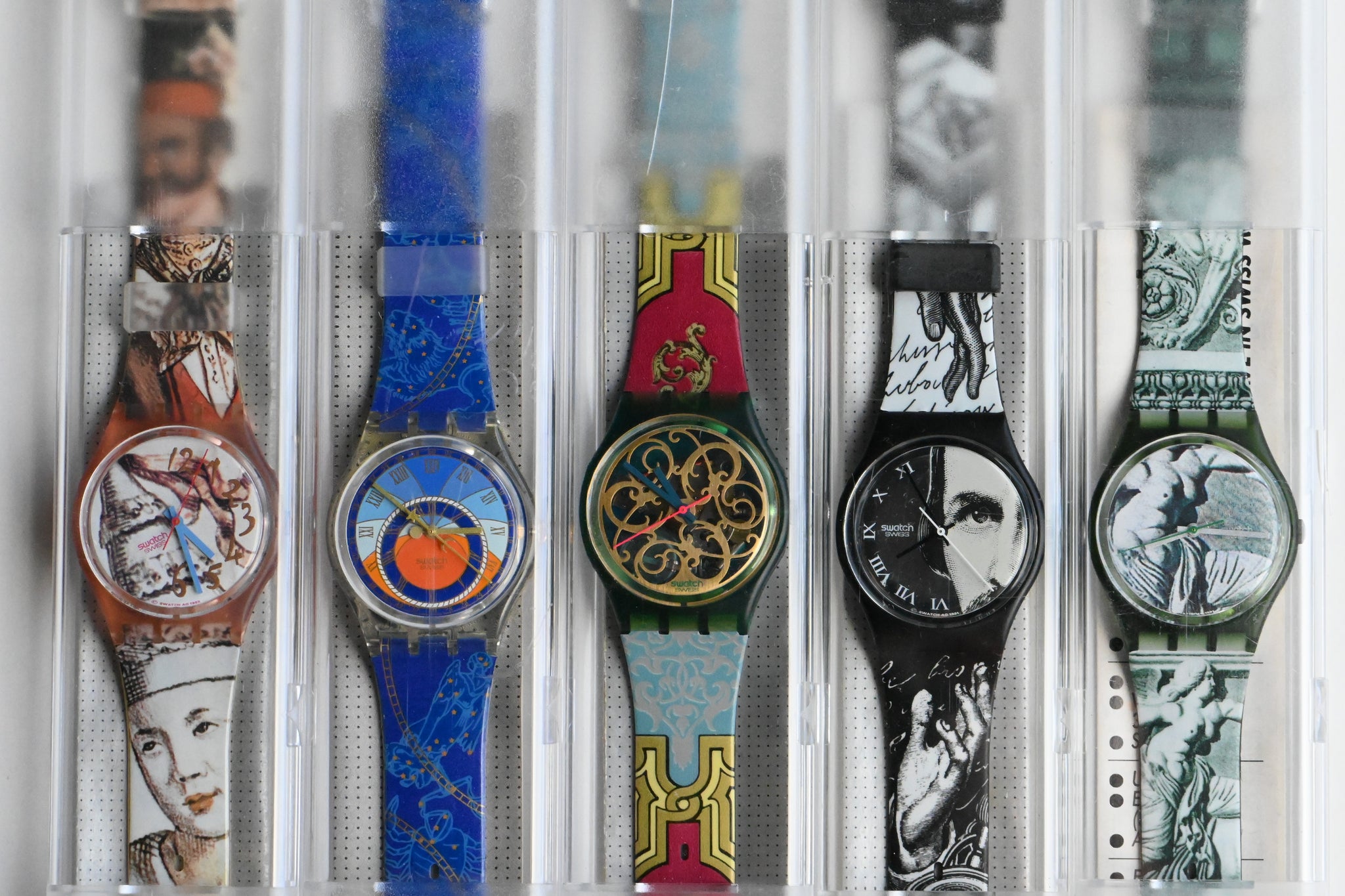 1990s Vintage Swatch Watch Art History Collection